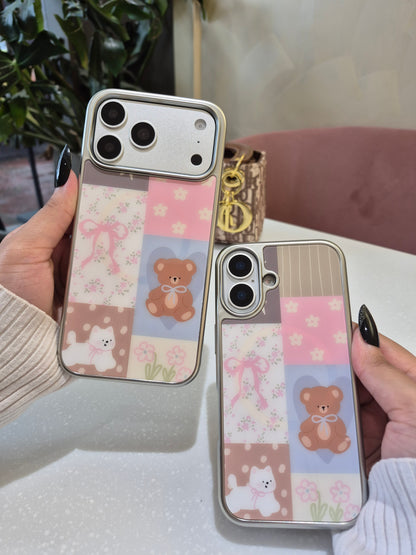 Pastel Teddy Patch MagSafe Case