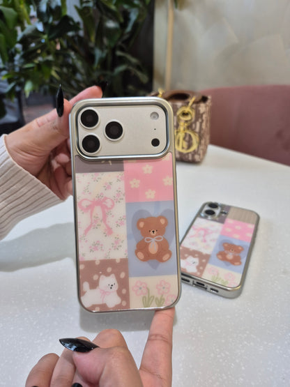 Pastel Teddy Patch MagSafe Case