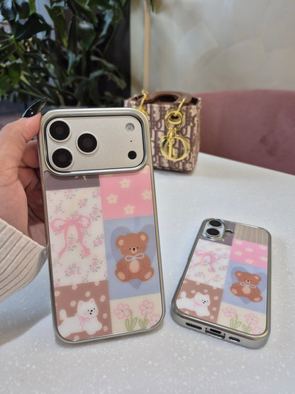 Pastel Teddy Patch MagSafe Case