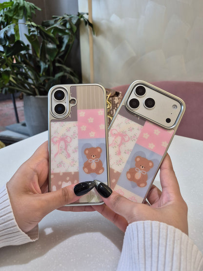Pastel Teddy Patch MagSafe Case