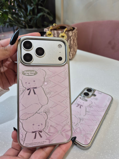 Blush Teddy Lace Case