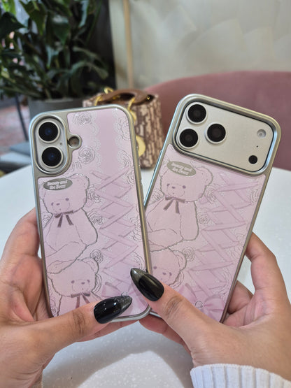 Blush Teddy Lace Case