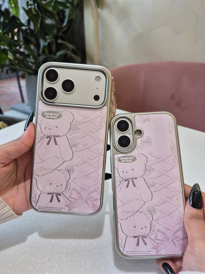 Blush Teddy Lace Case