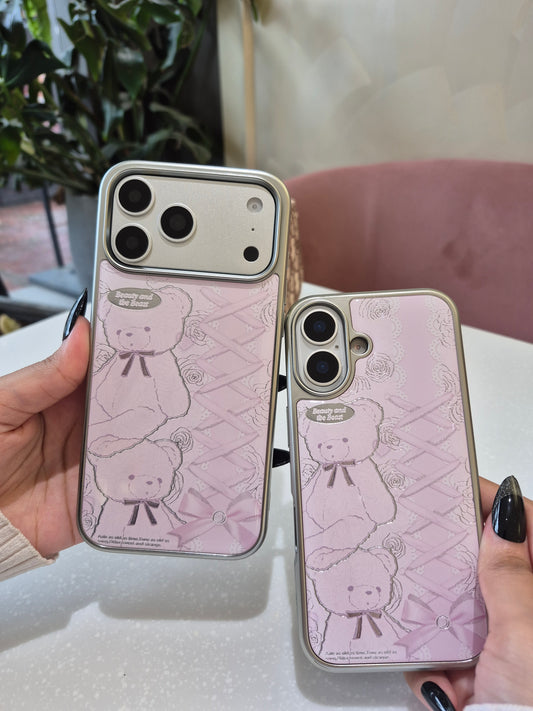 Blush Teddy Lace Case