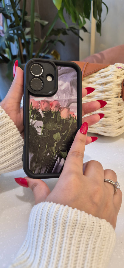 Black Rose iPhone Case