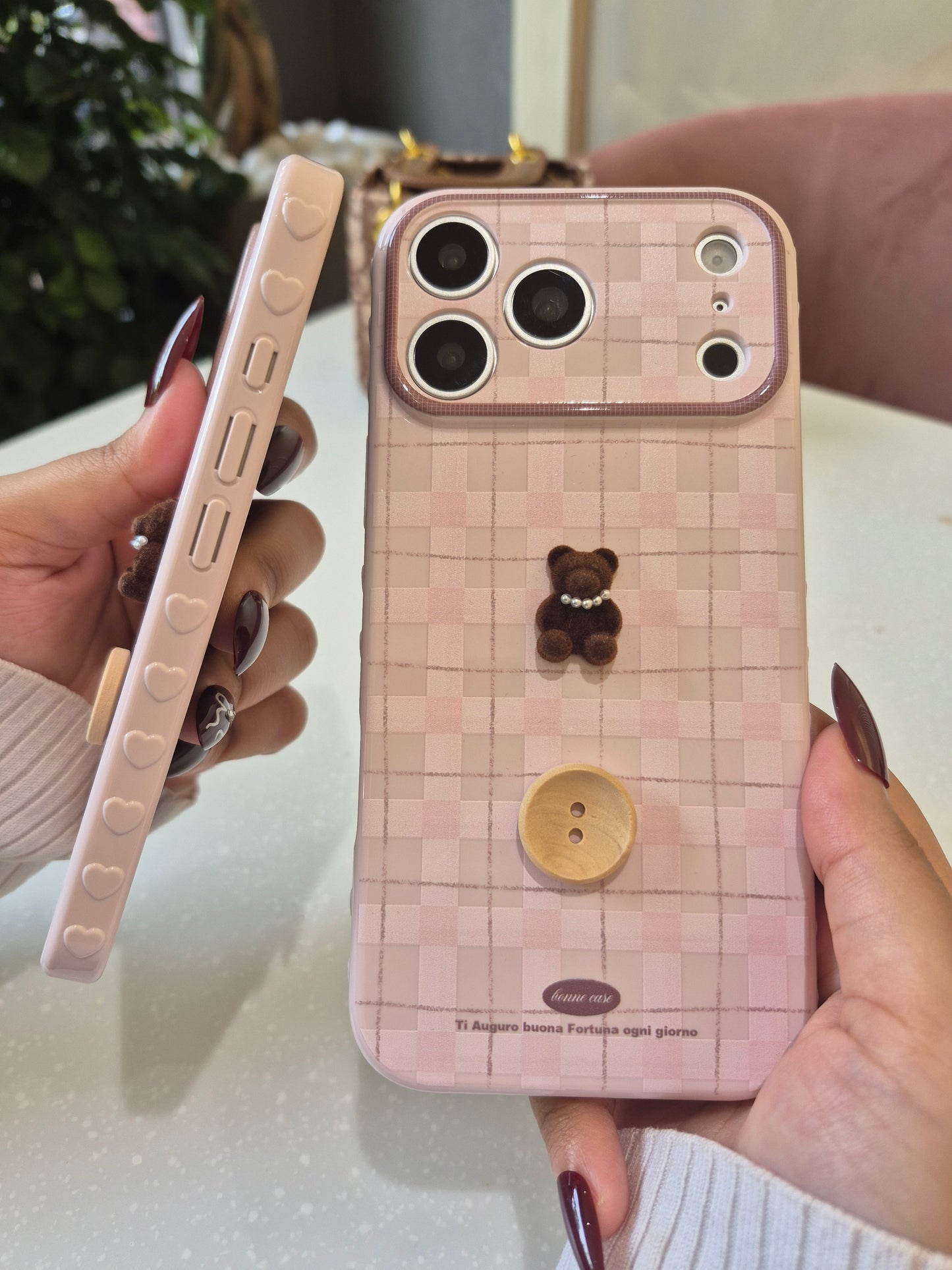 Teddy Button Case