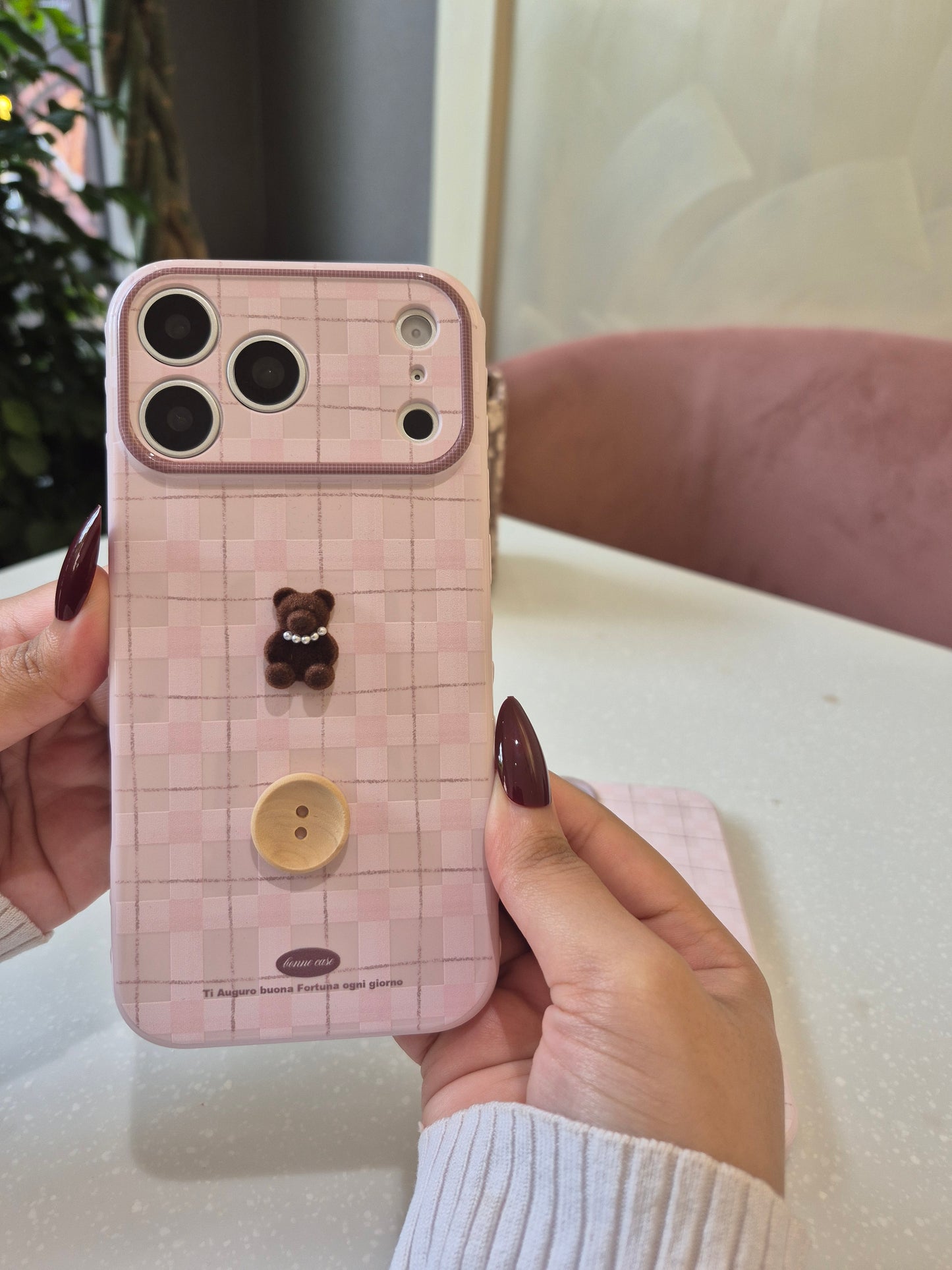Teddy Button Case