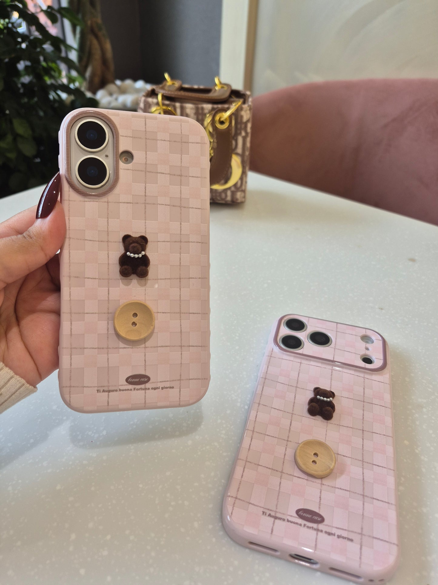 Teddy Button Case