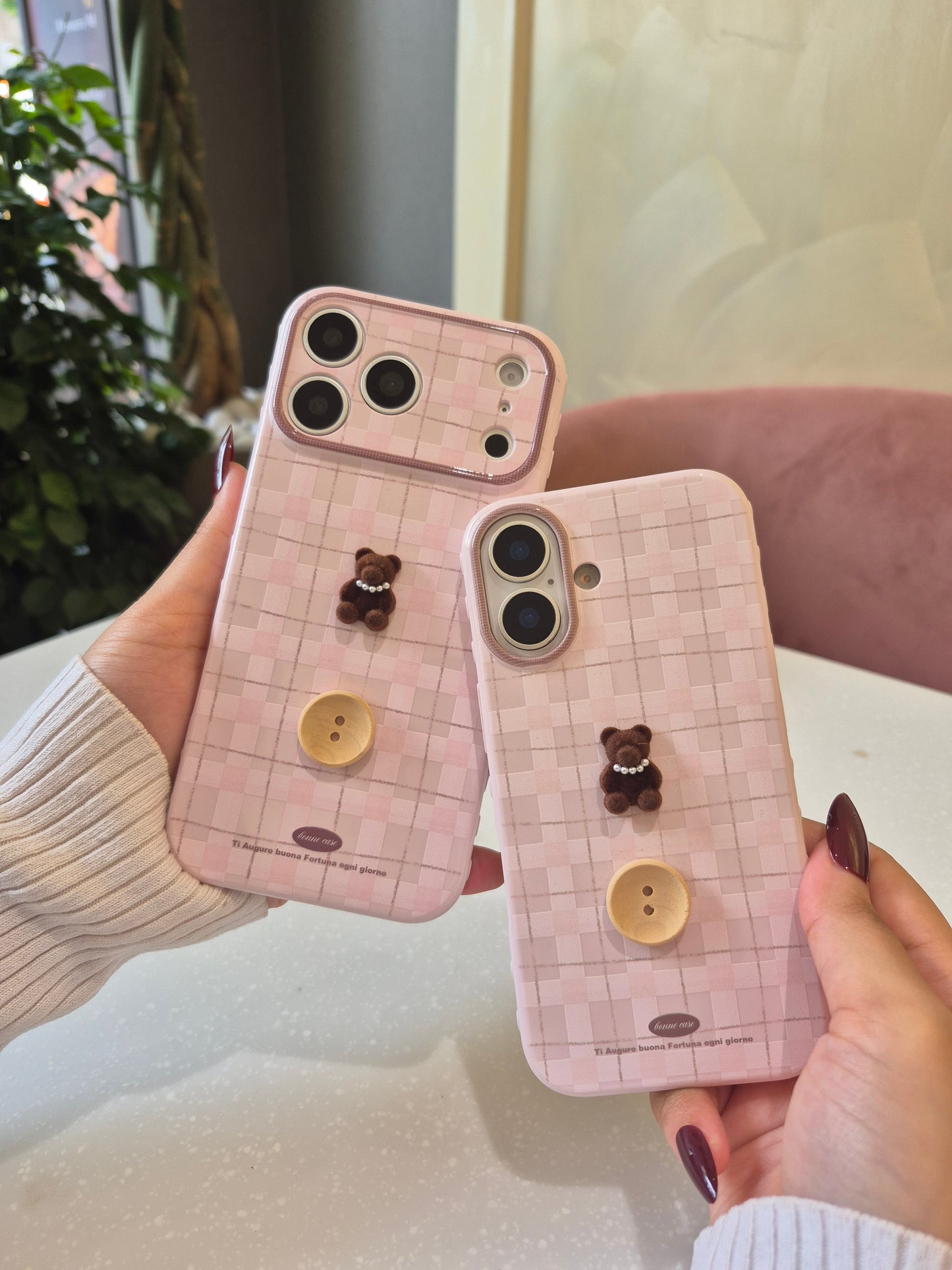 Teddy Button Case