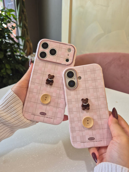 Teddy Button Case