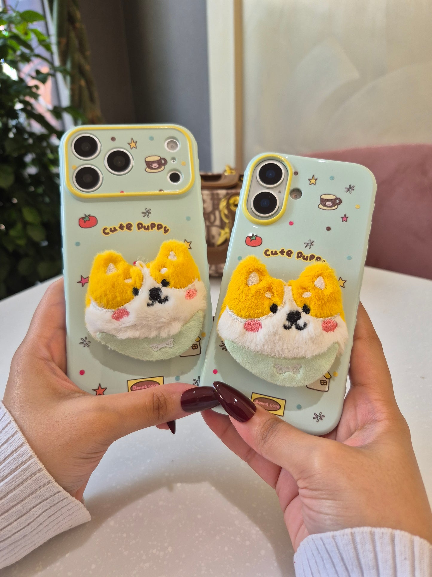 Fluffy Corgi Puppy Case