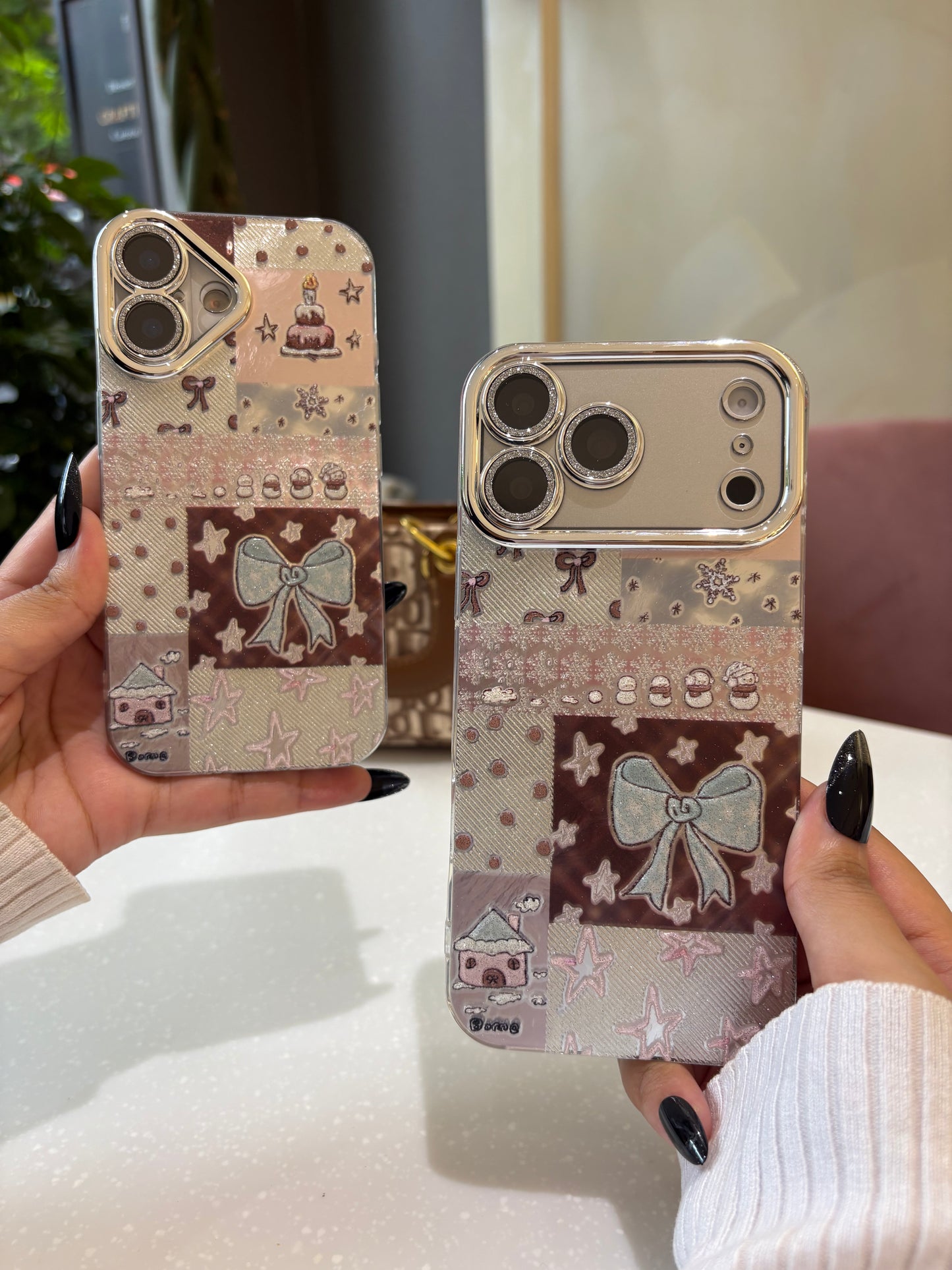Bow Patchwork Case