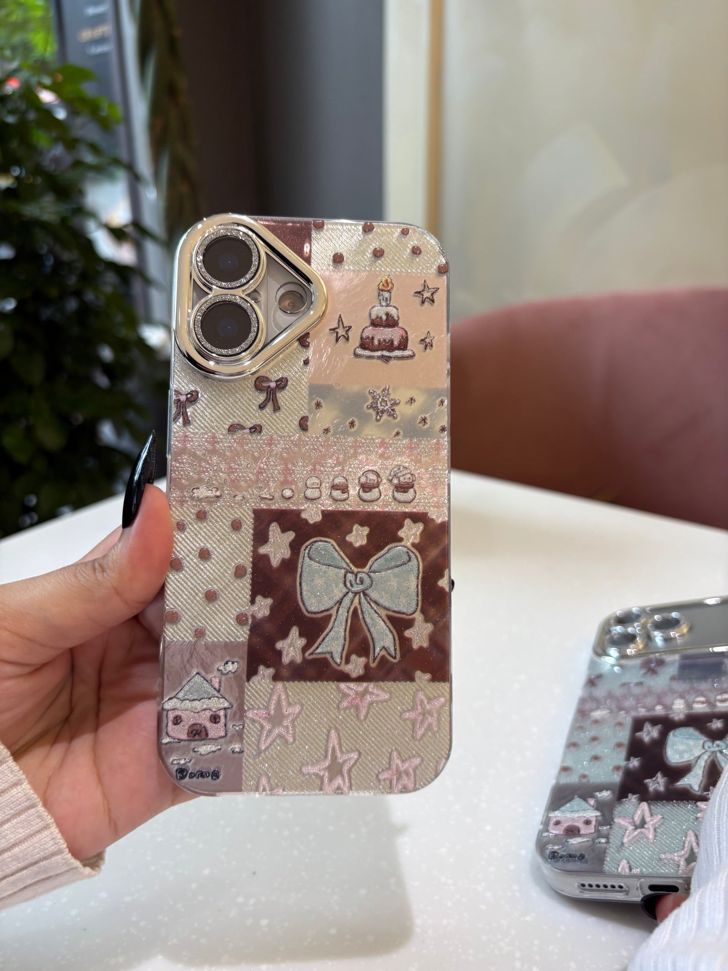 Bow Patchwork Case
