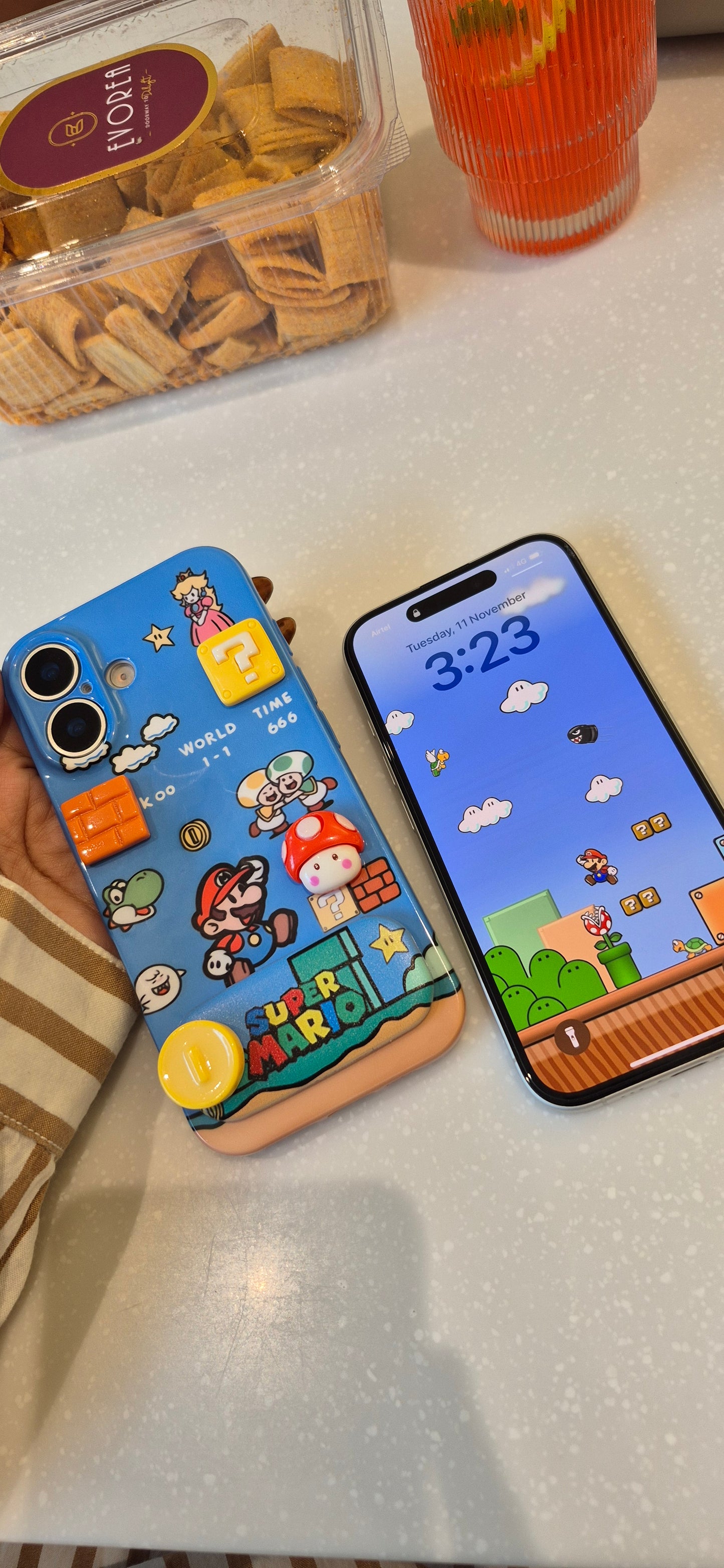 SUPER MARI0 iPhone Case