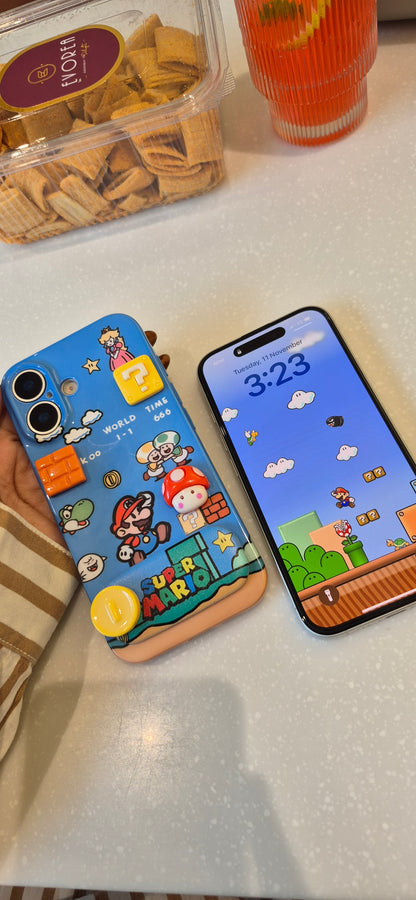 SUPER MARI0 iPhone Case