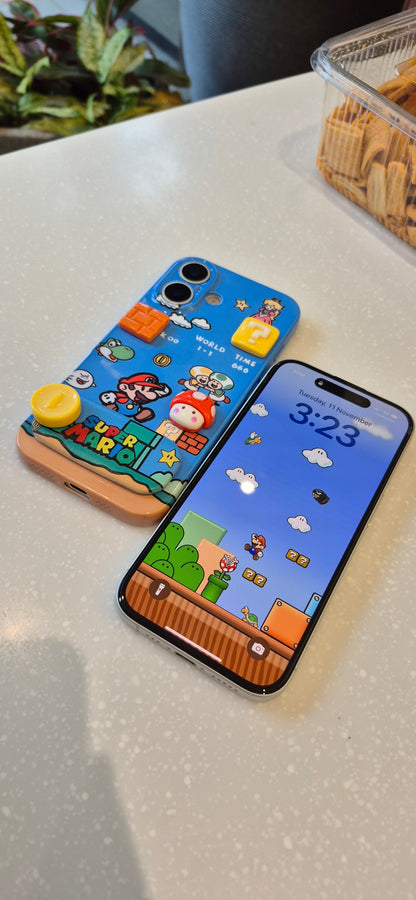 SUPER MARI0 iPhone Case