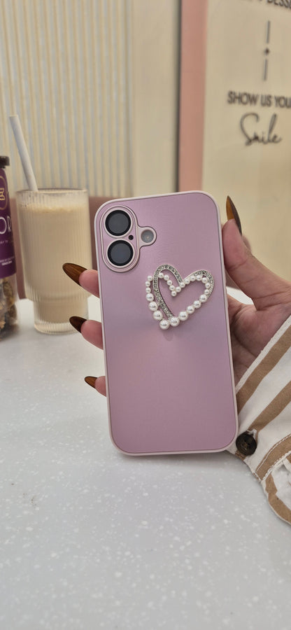 Pearl Heart iPhone Case