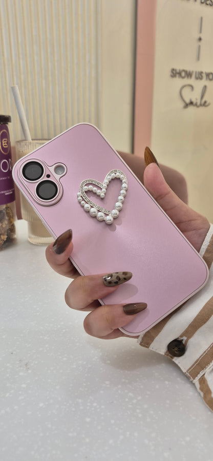 Pearl Heart iPhone Case