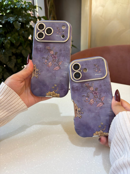 Lavender Watercolor Floral Case