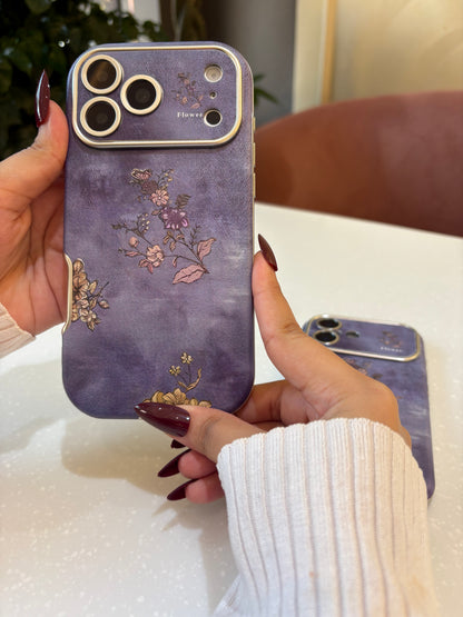 Lavender Watercolor Floral Case