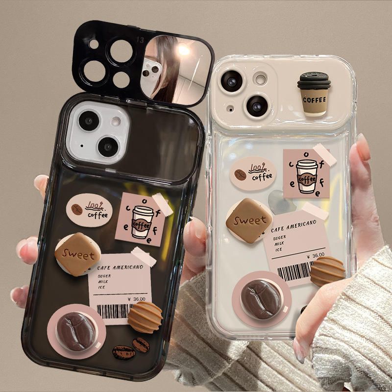 Cafe Americano Mirror 3D iPhone Case