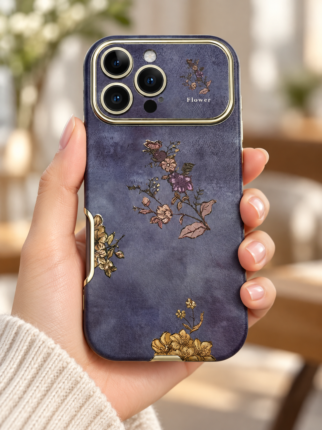 Lavender Watercolor Floral Case