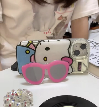 Kitty With Sunglasses iPhone Mobile Case