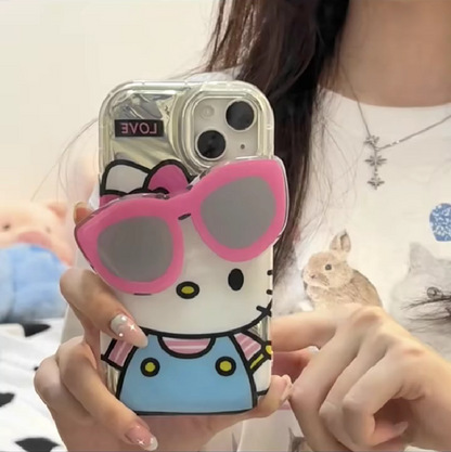Kitty With Sunglasses iPhone Mobile Case