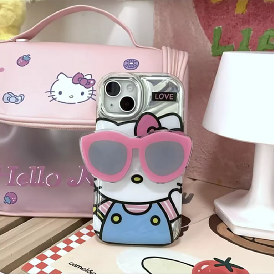 Kitty With Sunglasses iPhone Mobile Case