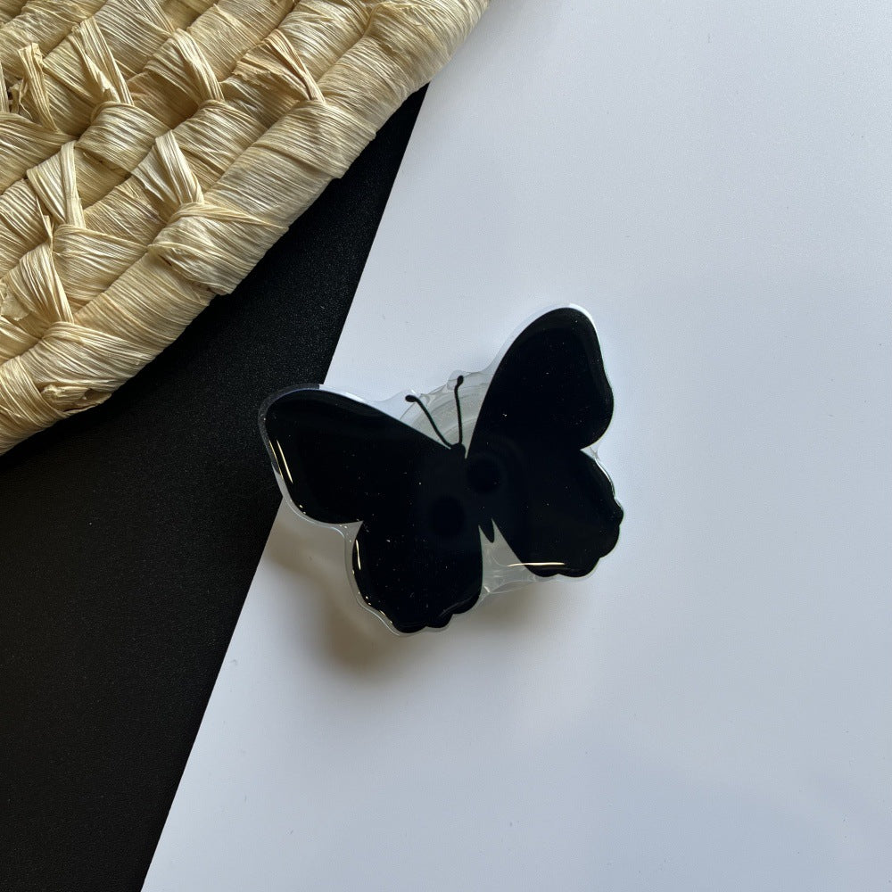 Pop Socket Butterfly Black