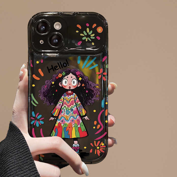 Cute Lens TPU Glam Flip & Snap iPhone Case