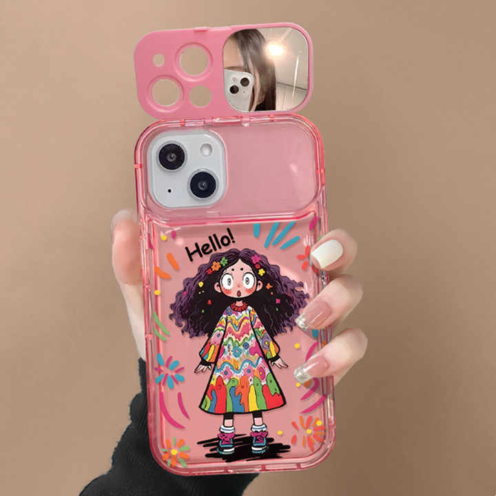 Cute Lens TPU Glam Flip & Snap iPhone Case