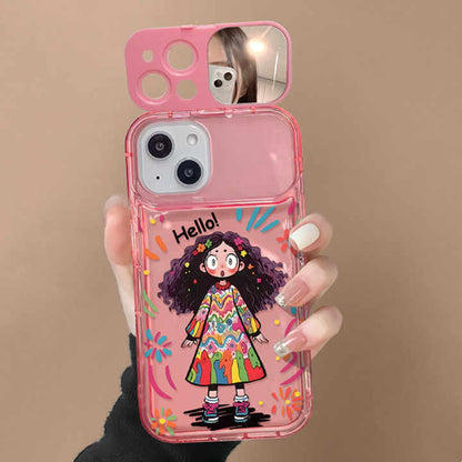 Cute Lens TPU Glam Flip & Snap iPhone Case