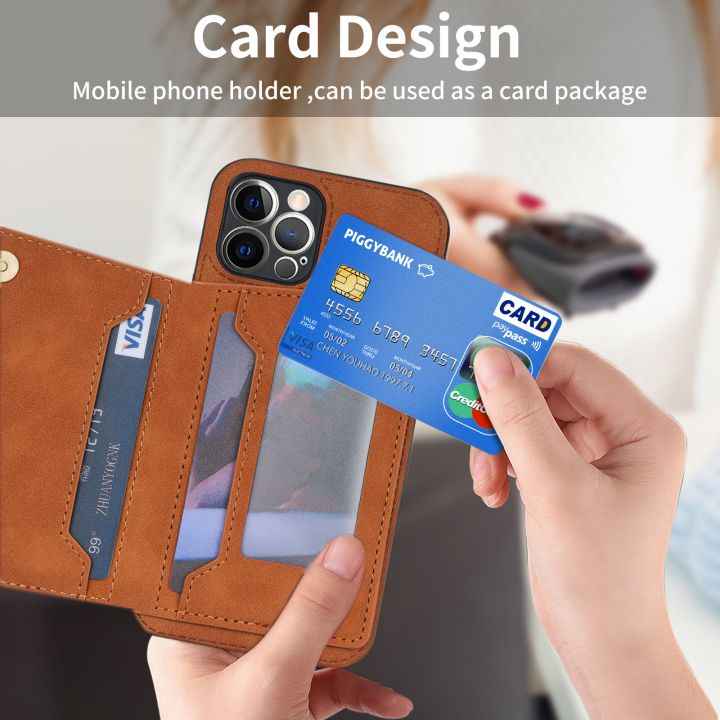 Latest Card Slot Wallet holder Design Phone Case Leather Back Cover