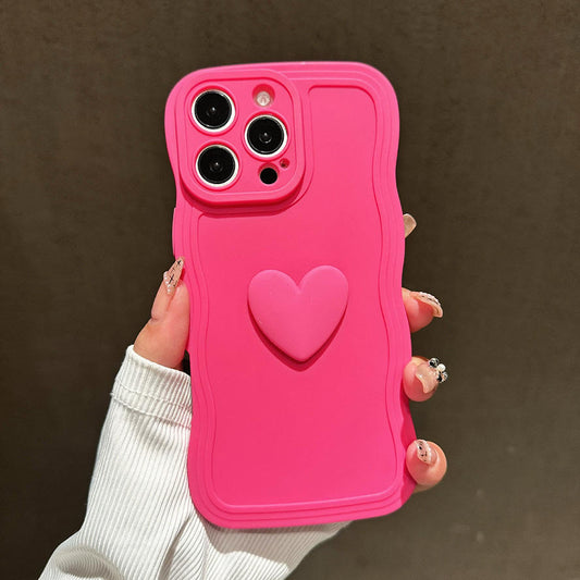 Pink Heart iPhone Case
