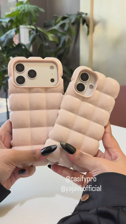 Baby Pink Puffer Case