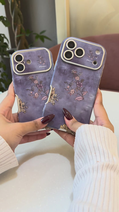 Lavender Watercolor Floral Case