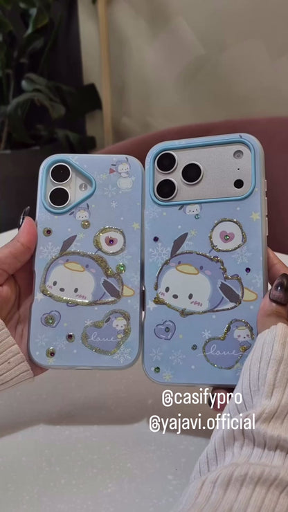 Dreamy Penguin iPhone Case