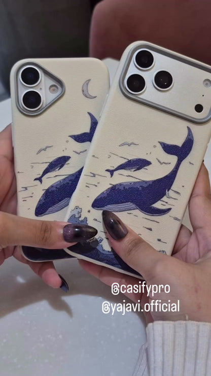 Moonlit Whale Case