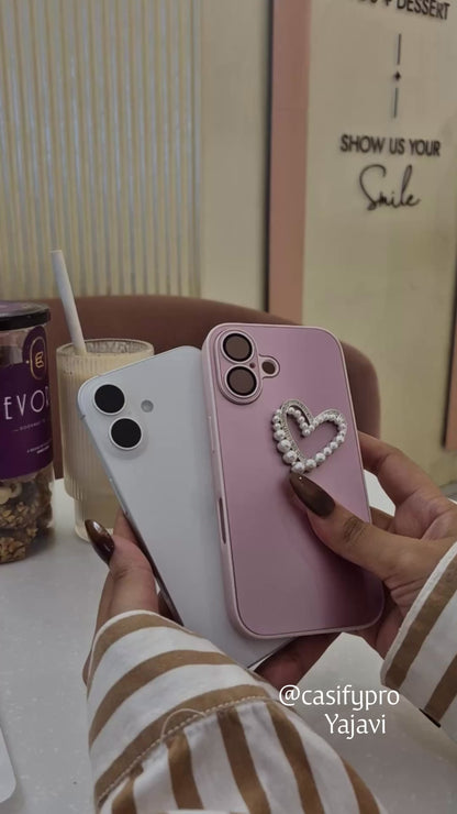 Pearl Heart iPhone Case