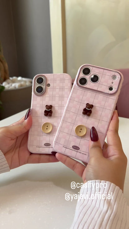 Teddy Button Case