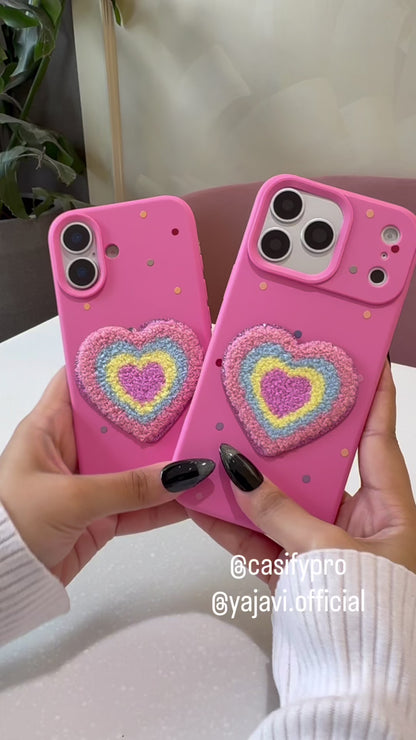 Rainbow Heart Case
