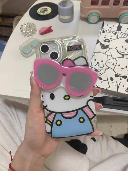 Kitty With Sunglasses iPhone Mobile Case