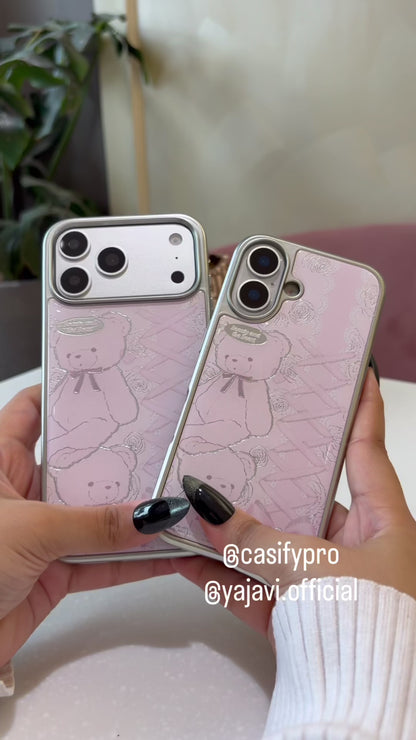 Blush Teddy Lace Case