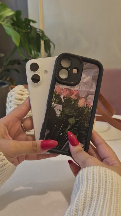 Black Rose iPhone Case