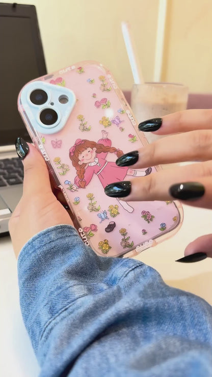Dreamy Playful Girl Case for iPhone