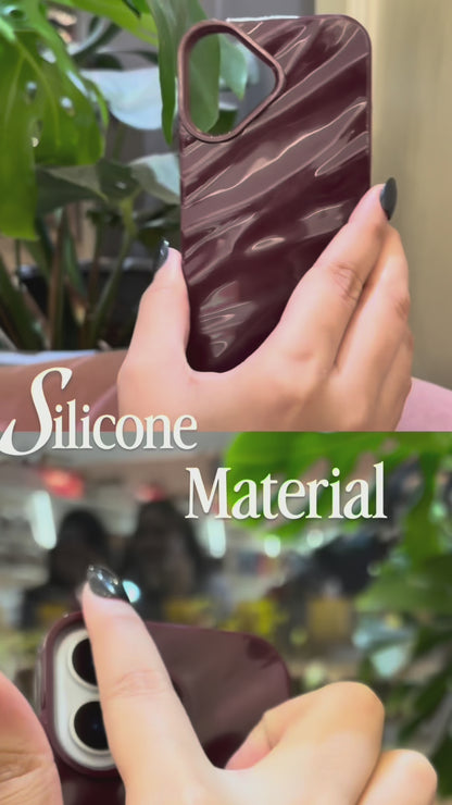 Wavy Designer Silicon Case for iPhone