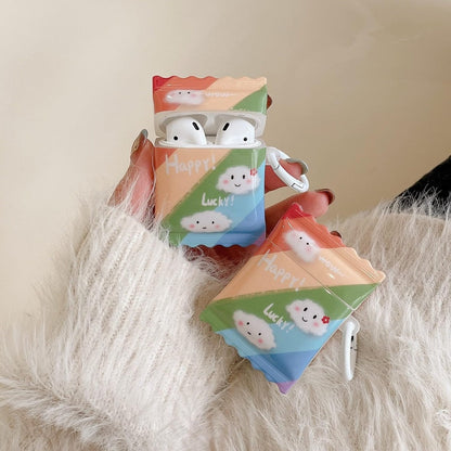 Celestial Rainbow Cloud Pattern Case - Airpods 3