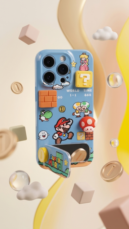 SUPER MARI0 iPhone Case